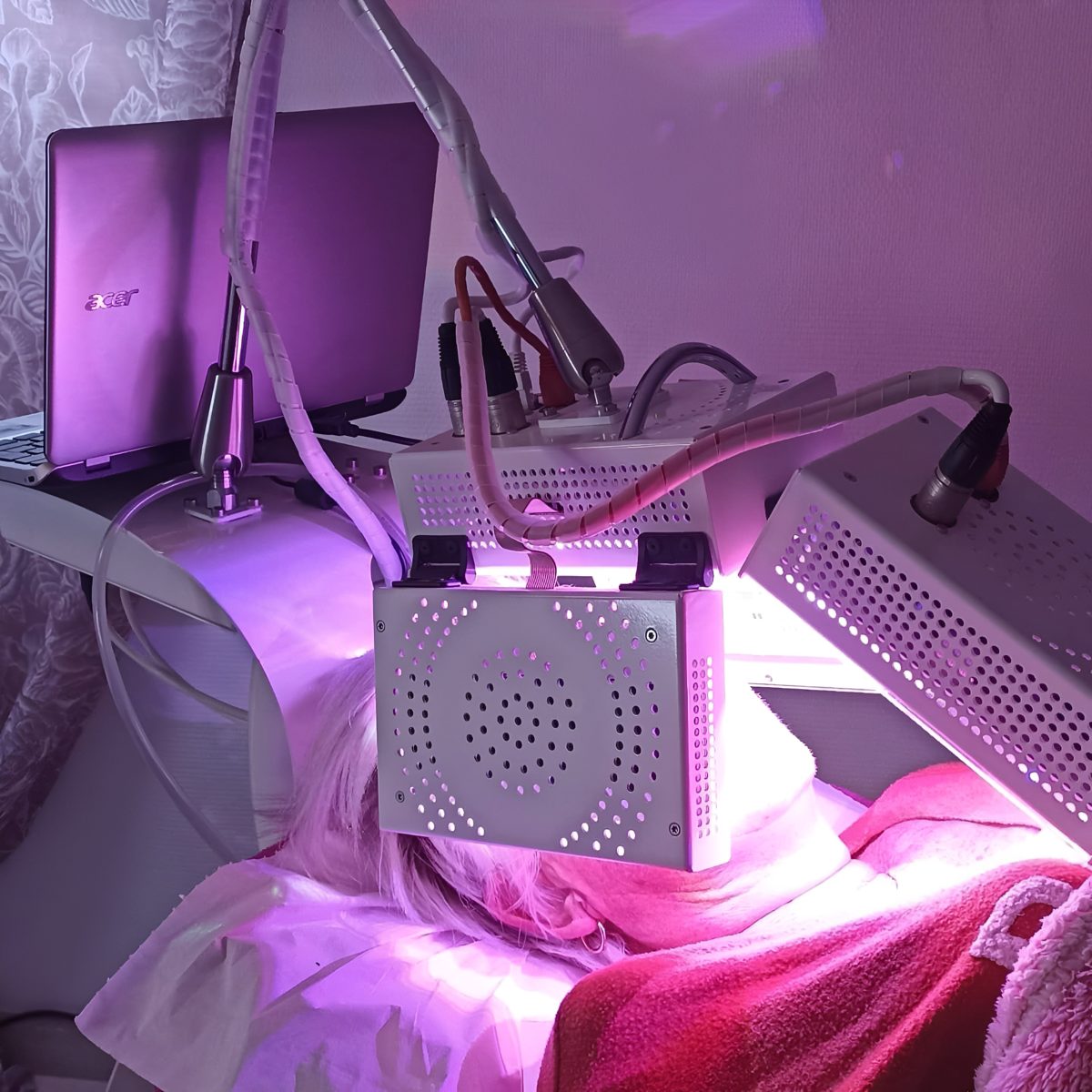 Ambiance en cabine à l'institut
